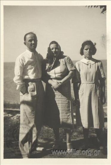 Σωτήρης Αναγνωστόπουλος και η σύζυγος του, Φωφώ Στογιάννου.