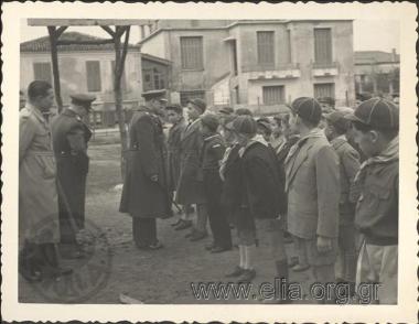 Sotiris Anagnostopoulos visiting scouts.