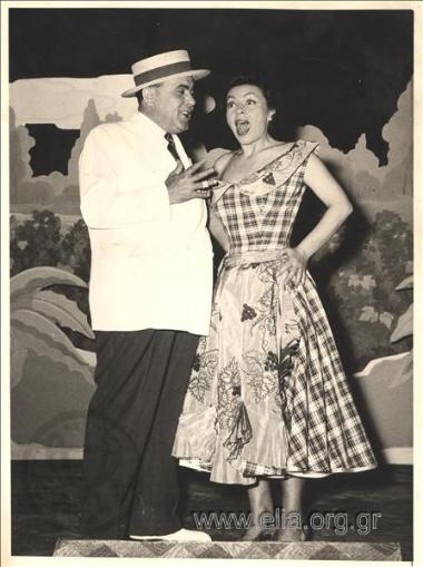 Βασίλης Αυλωνίτης, Πόπη Άλβα.