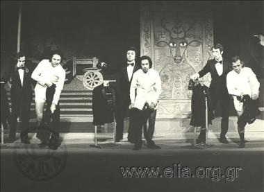 Κώστας Μουρσελάς και Βασίλης Δημητρίου, επιθεώρηση «Ω, τι κόσμος μπαμπά».