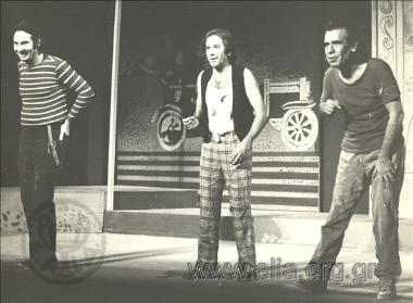 Κώστας Μουρσελάς και Βασίλης Δημητρίου, επιθεώρηση «Ω, τι κόσμος μπαμπά».