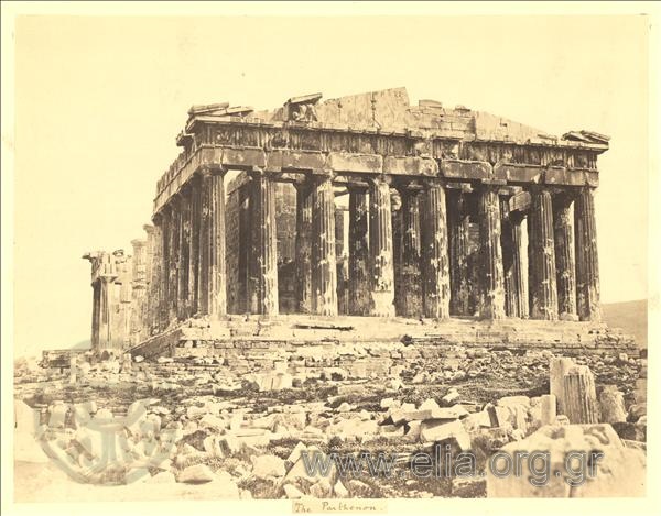 The Parthenon from the north-west.