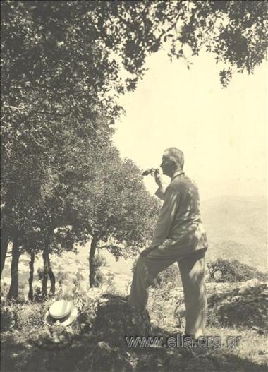 Kimon Digenis in the countryside