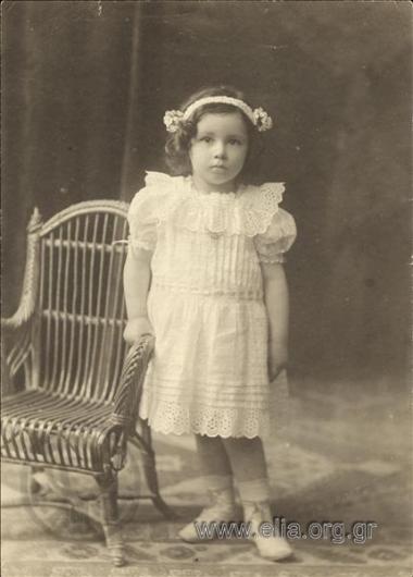 Η μικρή Ελένη Διγενή.