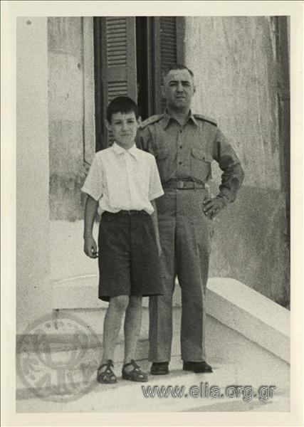 Stefanos D. Doukas and his son, Konstantinos.
