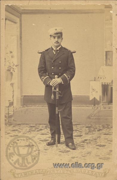 Portrait of a naval second lieutenant