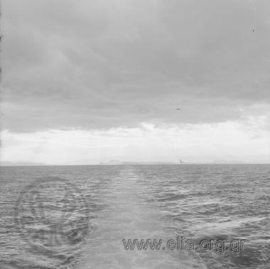 Θαλασσινό τοπίο, φεύγοντας από τη Ζάκυνθο.