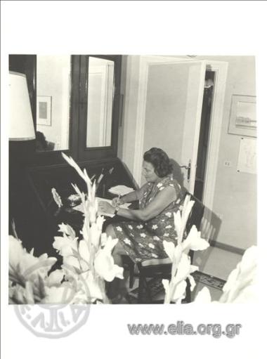 Woman at the piano