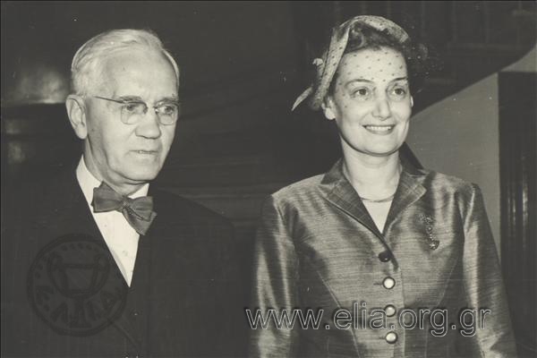 Wedding of Alexander Fleming and Amalia Koutsouri