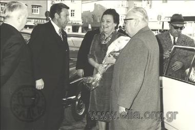 Reception of Amalia Fleming abroad.