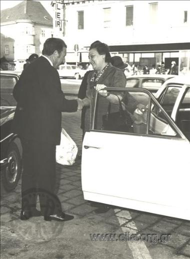 Reception of Amalia Fleming abroad.