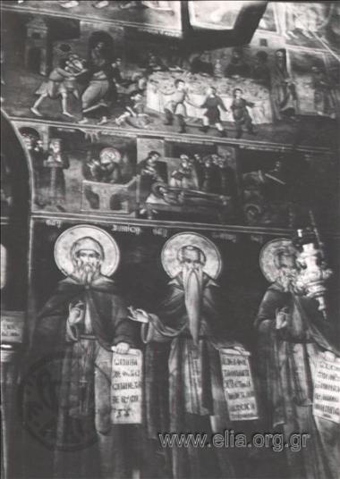 Filotheou Monastery, fresco.