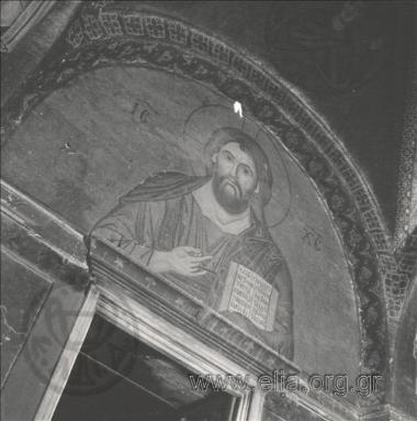 Όσιος Λουκάς, τοιχογραφίες.