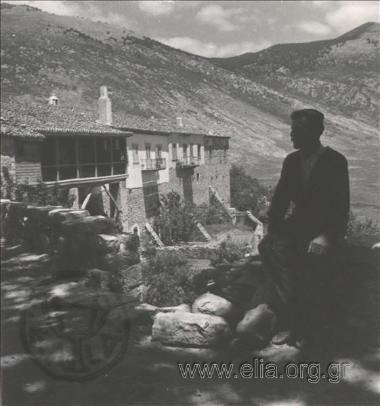 Όσιος Λουκάς, τοιχογραφίες.