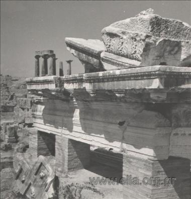 Ο ναός του Απόλλωνα.