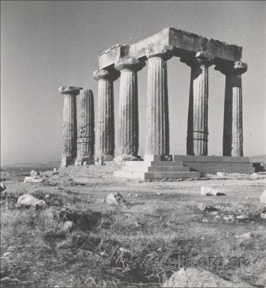 Ο ναός του Απόλλωνα.