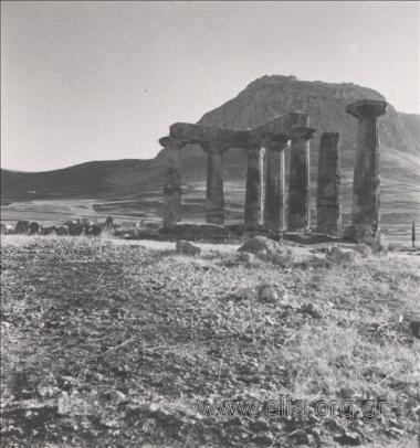 Ο ναός του Απόλλωνα.