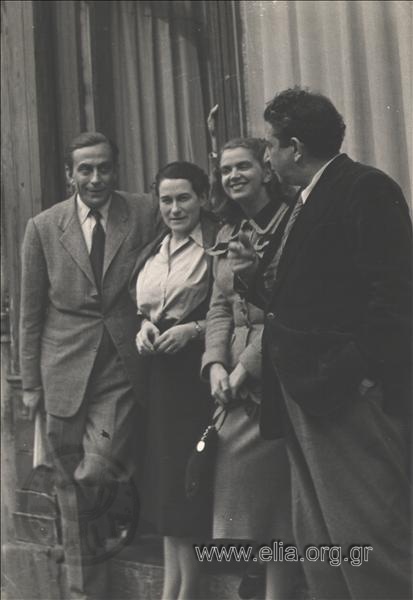 Thrasos Kastanakis, Vasso Manolidou, Elpida Kastanaki and Giorgos Pappas.