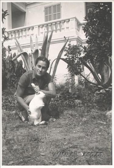 Η Ελπίδα Καστανάκη στη βίλλα Aurore.