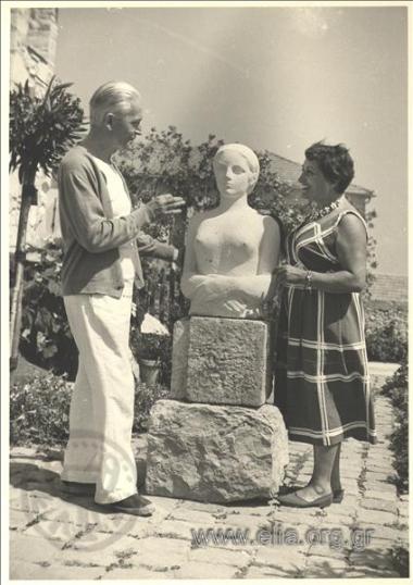 Romuald  Dor de la Souchère και Ελένη Χαλκούση