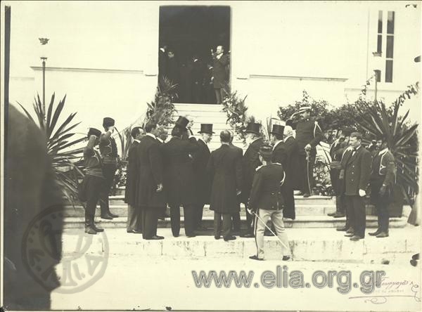 E. Venizelos on an official visit