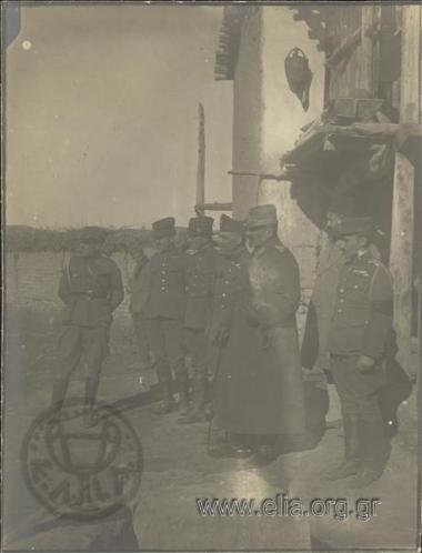 Group portrait of officers.