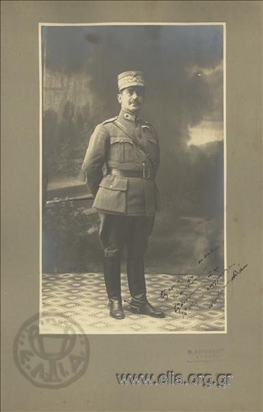 Ο αξιωματικός του στρατού Κ. Μαζαράκης Αινιάν.