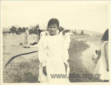 Princess Elisabeth, Nikolaos Kalas' birthday (1907-1988) Palaio Faliro.