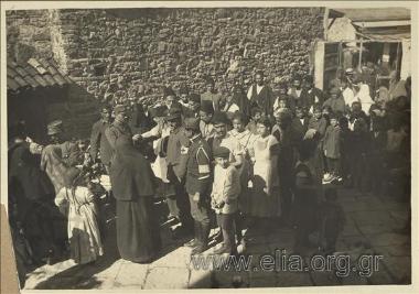 Greek  occupation of Smyrna. Inoculation of the poor in the Turkish quarter