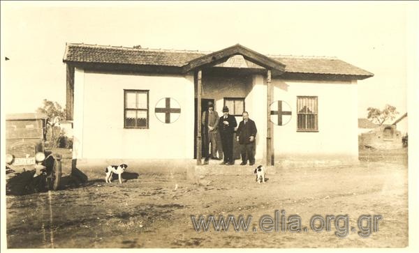 Building of the Nea Triglia Rural Hospital.