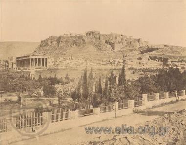 Thesseion and the Acropolis.