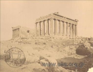 Southeastern view of the Parthenon