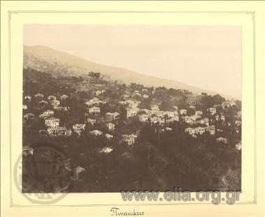 General view of the village of Pinakates