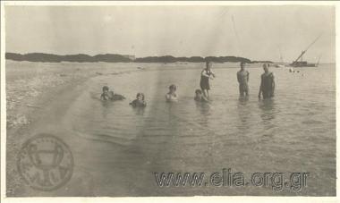 Bathers.