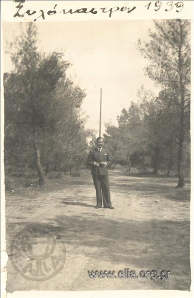 Man on a provincial road