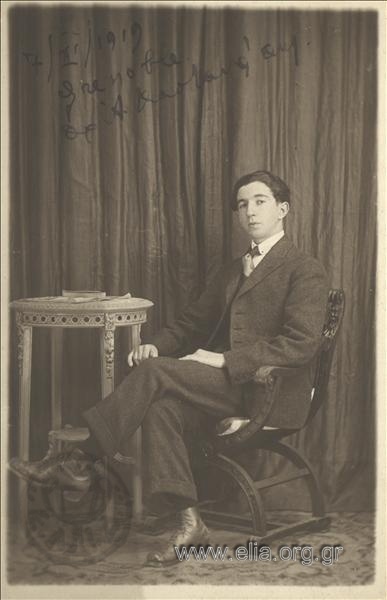 Portrait of Thrasos Kastanakis (1901-1967).