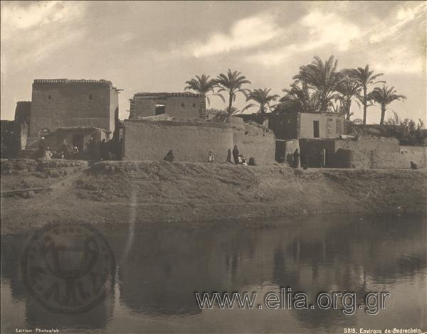 Residences on the banks of the Nile.