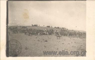 Greek  troops barrack