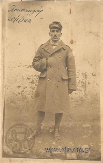 Portrait of a soldier.