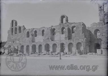 West view of the Acropolis.