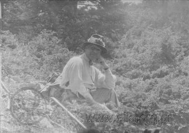 Man in the countryside