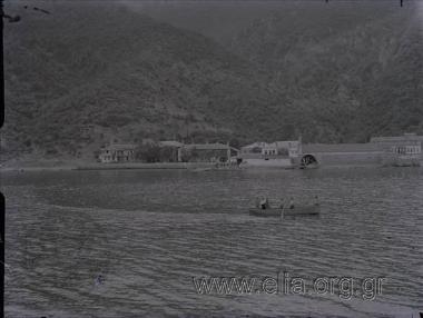 Excursion of the Travel Club to Mt. Athos 28/6-2/7. The port of Daphne