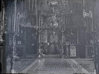 Excursion of the Travel Club to Mt. Athos 28/6-2/7. Vatopedi Monastery. Katholikon (the church of the monastery)