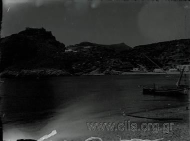 Η Χώρα των Κυθήρων, λήψη από το Καψάλι.