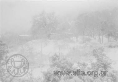 Εκδρομή της Ελληνικής Περιηγητικής Λέσχης στη Μονή Κοιμήσεως Θεοτόκου Ιερουσαλήμ. Χιονοθύελλα στον Παρνασσό.