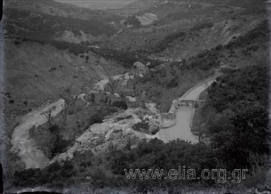 Εκδρομή της Ελληνικής Περιηγητικής  Λέσχης στην Οίτη. Άποψη του Γοργοπόταμου.