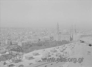 Γενική άποψη από το φρούριο του Saladin (Saladin Citadel, έδρα της κυβέρνησης μέχρι τη δεκαετία του 1860).
