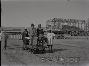 Ο Γιώργος Βαφιαδάκης στο φράγμα του Ασσουάν (Aswan).