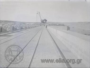 Άποψη του φράγματος στο Ασσουάν (Aswan).