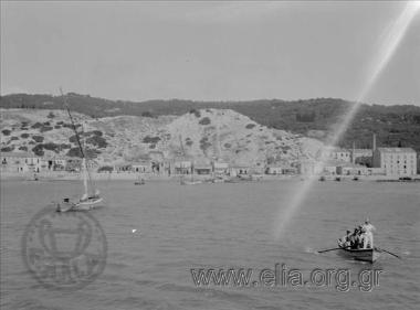 Άποψη από τη θάλασσα.